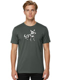 Robot-Fox Mens Graphic Tee, 100% Cotton, Casual Summer Wear