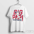 Premium David Ortiz Boston Red Sox Cooperstown Player Classic T Shirts