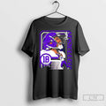 Classic Justin Jefferson Minnesota Vikings Collage Frame T Shirts Hoodie Longsleeve