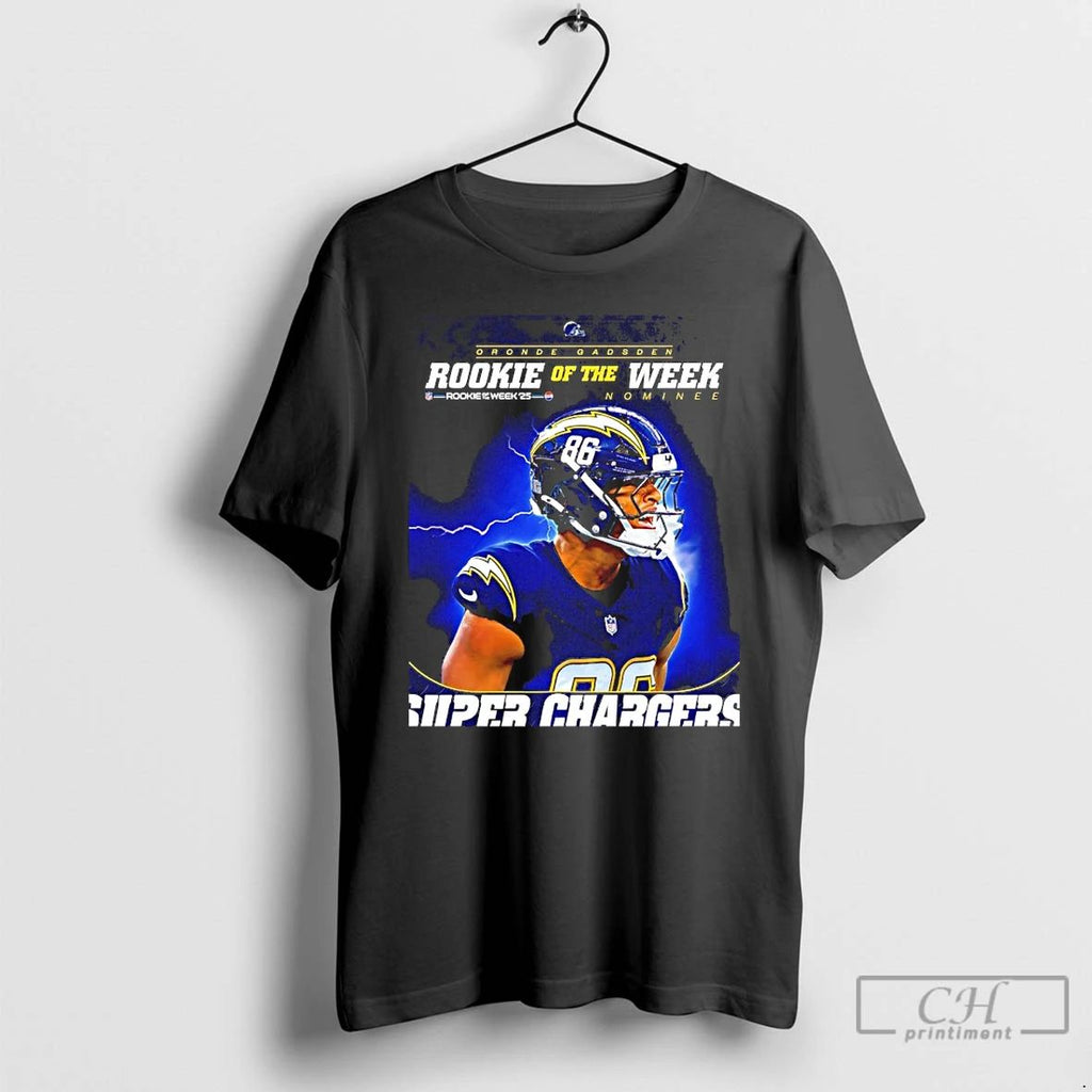 Classic Oronde Gadsden Chargers Rookie Of The Week T Shirts
