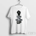Premium Turn The Volume Up Zohran Mamdani Four Words Baby T Shirts