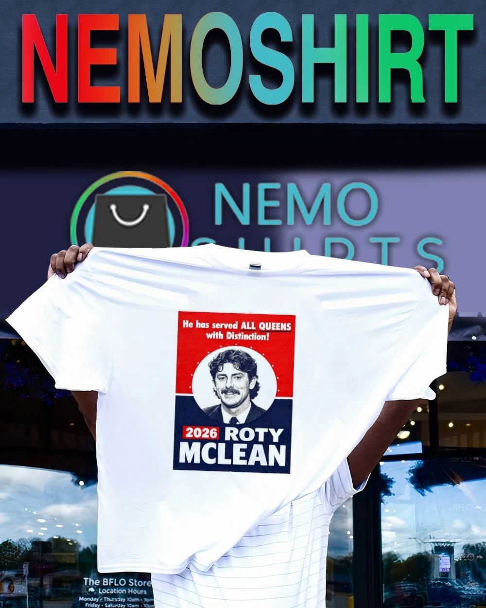 Nolan McLean 2026 Rookie of the Year Campaign Poster shirt
