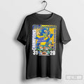 Classic Paul Bunyan Trophy Michigan Wolverine Vs Michigan State Spartans Mascots T Shirts