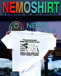 The government hides free candy in the Flock shaped pinatas shirt