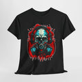 MUSIC LOVER SKULL GAS MASK HEADPHONES TRENDY  T SHIRT Unisex Heavy Cotton Tee
