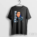 Classic Utah Mammoth Clayton Keller Caricature Player Signature T Shirts