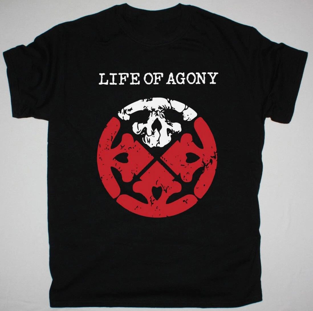 Vtg Life of Agony Band Music Star Cotton Black All Size Unisex Shirt HGV5