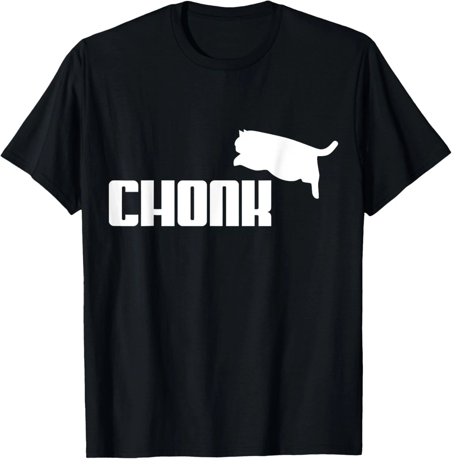 Chonk Cat Meme Funny T-Shirt – Hilarious Fat Cat Graphic Tee for Cat Lovers