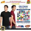 Gildan Mens G500 Solid Heavy Cotton Blank Plain Short Sleeve Casual Fit T-Shirt