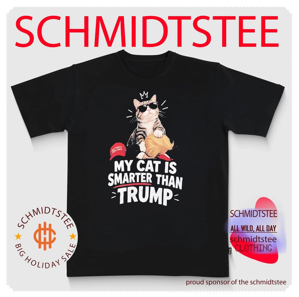 My cat is smarter than Trump shirt