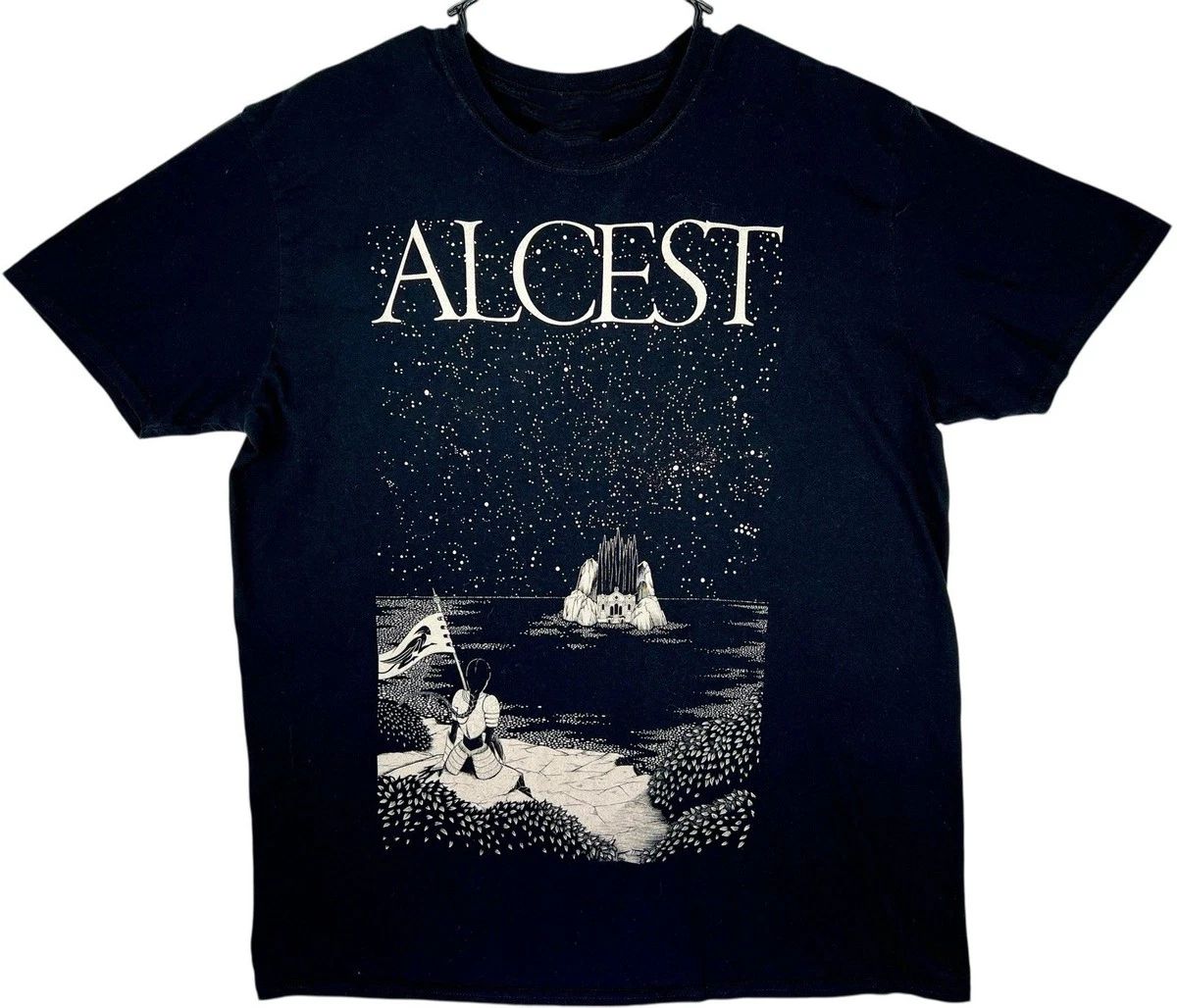 VTG ALCEST Band Album Short Sleeve Cotton Black T Shirt S-5XL TT578