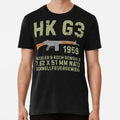 Hk G3 German Assault Rifle Color Version Size S to 5XL Made in the USA T-Shirt
