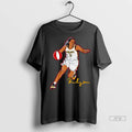 Officials Kelsey Mitchell Superstar Pose Indiana Signature T Shirts