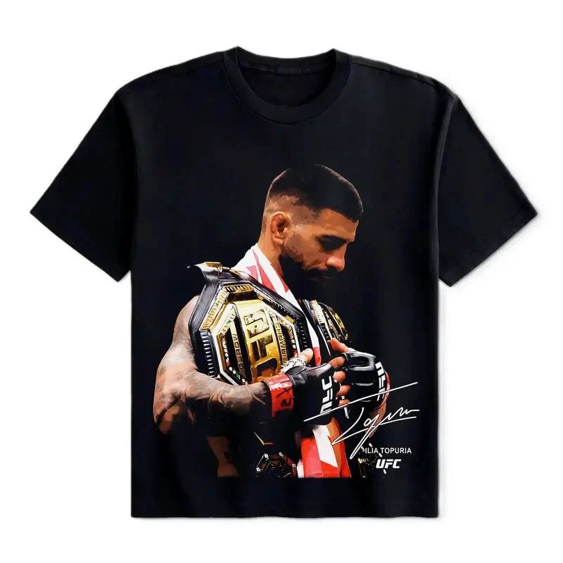 Ilia Topuria UFC Fighters Tee, UFC Fighters T Shirt, Graphic T-Shirt