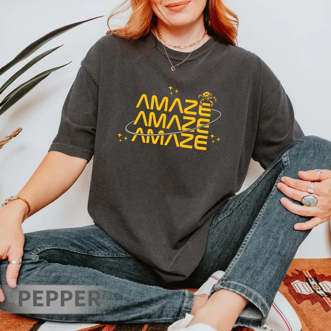 Comfort Colors Project Hail Mary Amaze Shirt, Rocky Sci-Fi Space Graphic Tee