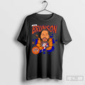 Classic Jalen Brunson Big Head Caricature Knicks T Shirts
