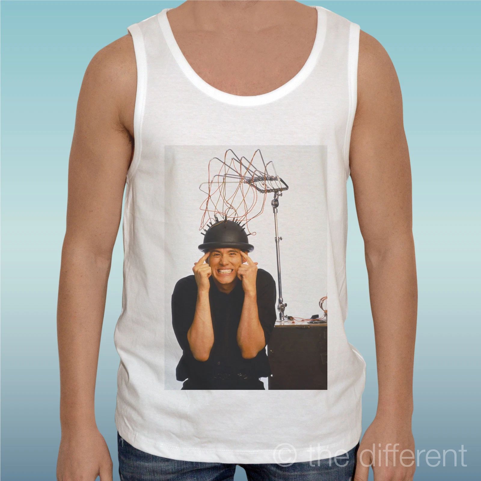 Canotta T-Shirt " Jim Carrey Smile " Gift Idea