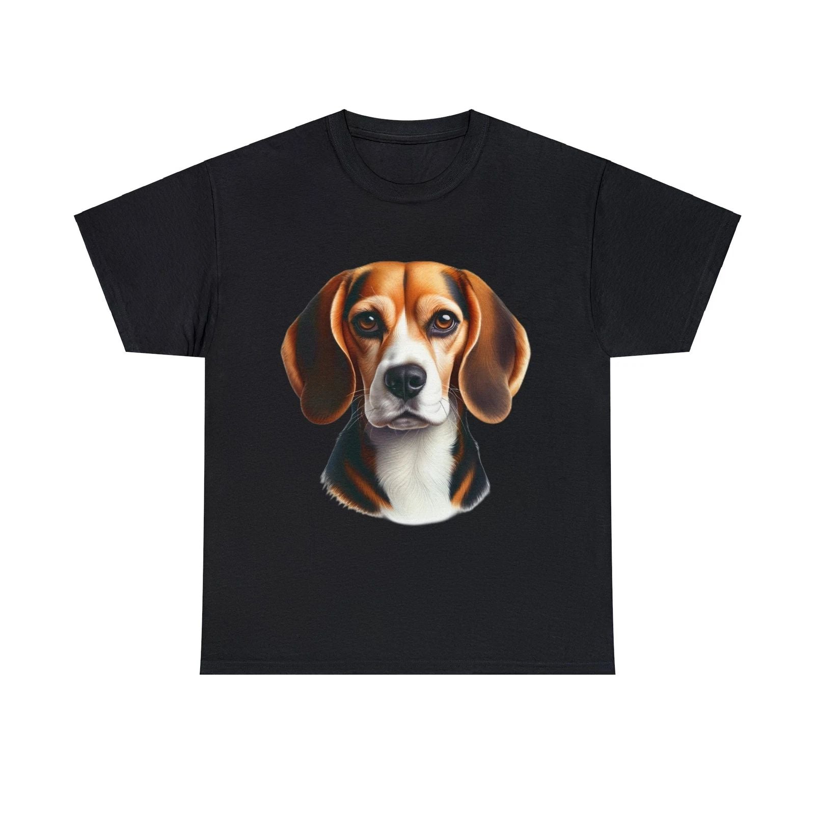 Unisex Adult T Shirt Beagle Cute Dog Pet Lover Art Portrait Cute Gift Animal