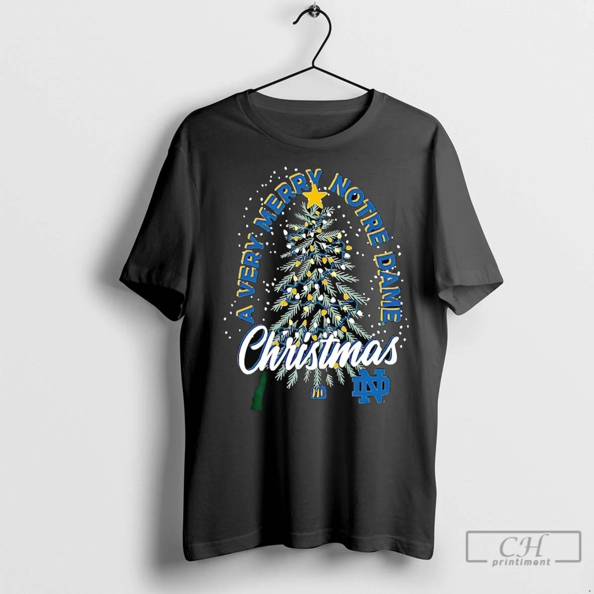 Premium Notre Dame Fighting Irish A Very Merry Notre Dame Christmas