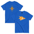 The Star Traveler T-Shirt – Cream orange Logo