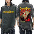 Unisex Dorohedoro Kaiman Shirt S-XXL Washed Black Y2K Anime Manga Graphic Tee