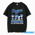 Postseason The Peanuts X Los Angeles Dodgers Forever Not Just When We Win Tshirts Sweater