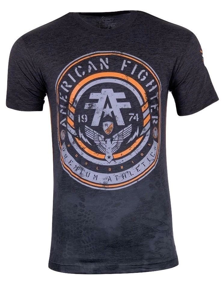 AMERICAN FIGHTER Men's T-Shirt TORRINGTON Athletic Biker MMA S-4XL