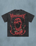 OSRS Vengeance Oversized Acid Wash Tee Old School Game - Free Shipping US