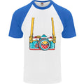 Photography Camera Around Neck Mens S/S Baseball T-Shirt