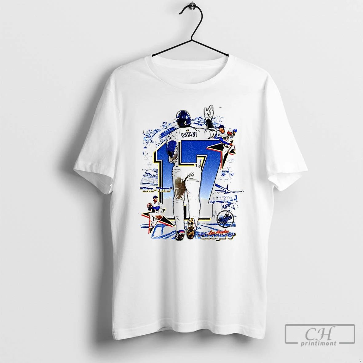 Premium Shohei Ohtani 17 Sho Time Hollywood Los Angeles Dodgers Mlb Baseball World Series Graphic