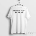 Classic Proudly Pqrt Of The 8 Percent T Shirts Hoodie Longsleeve