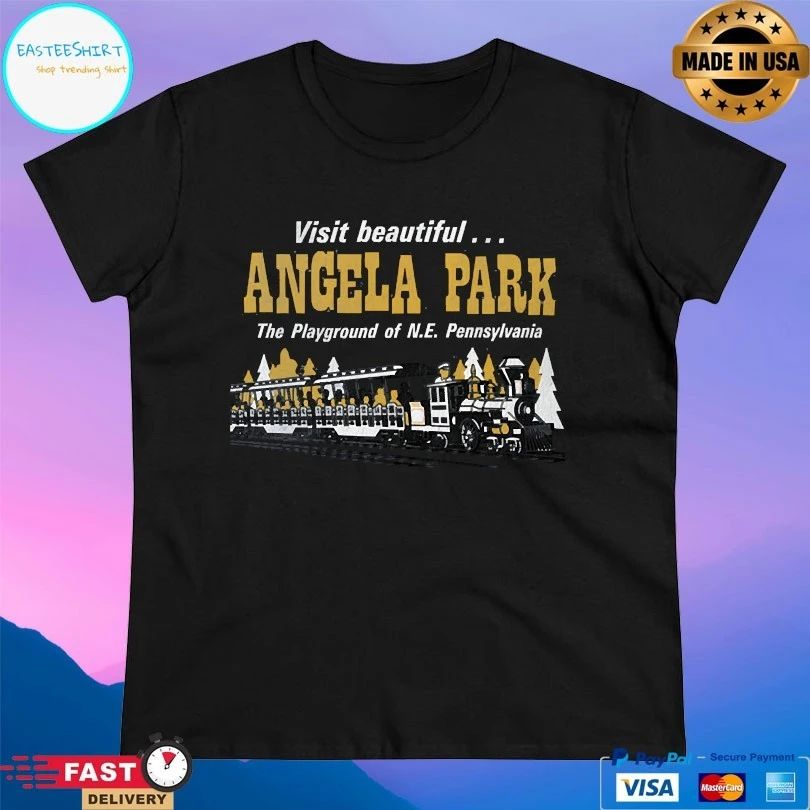 Visit Beautiful Angela Park The Playground Of N.E. Pennsylvania T-shirt