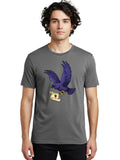 Raven-Mail Mens Graphic Tee, 100% Cotton, Casual Summer Wear