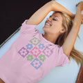 Boho Floral T-Shirt, Women's Tee, Flower Print Shirt, Hippie Style Top