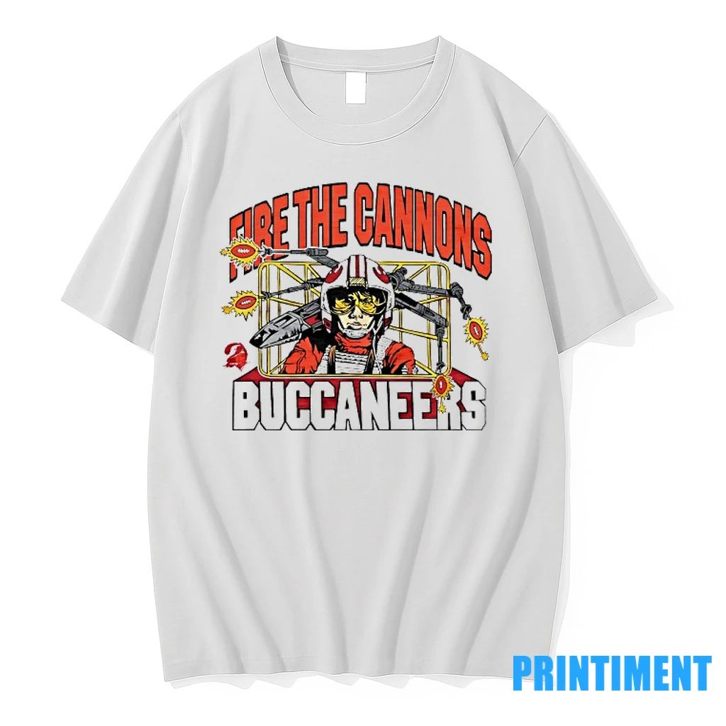 Luke Skywalker Fire The Cannons Tampa Bay Buccaneers Football Tshirts Sweater