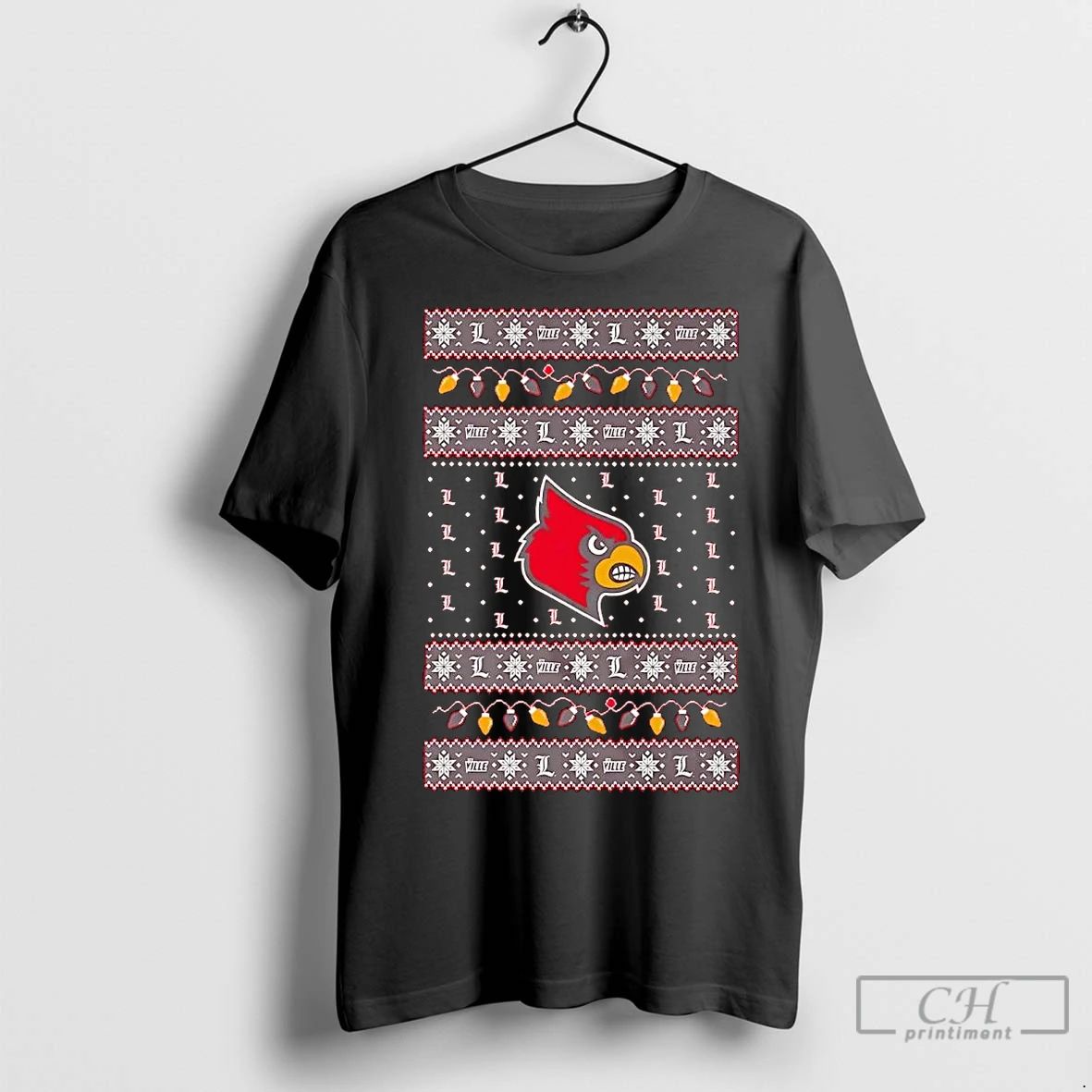 Premium Louisville Cardinals Ugly Christmas Light