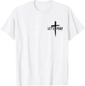(Both side) Need Prayer Tap My Shoulder Bible Verse Christian T-Shirt