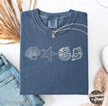 Boho Summer Turtle Comfort Tee Shirt Beach Ocean Animal