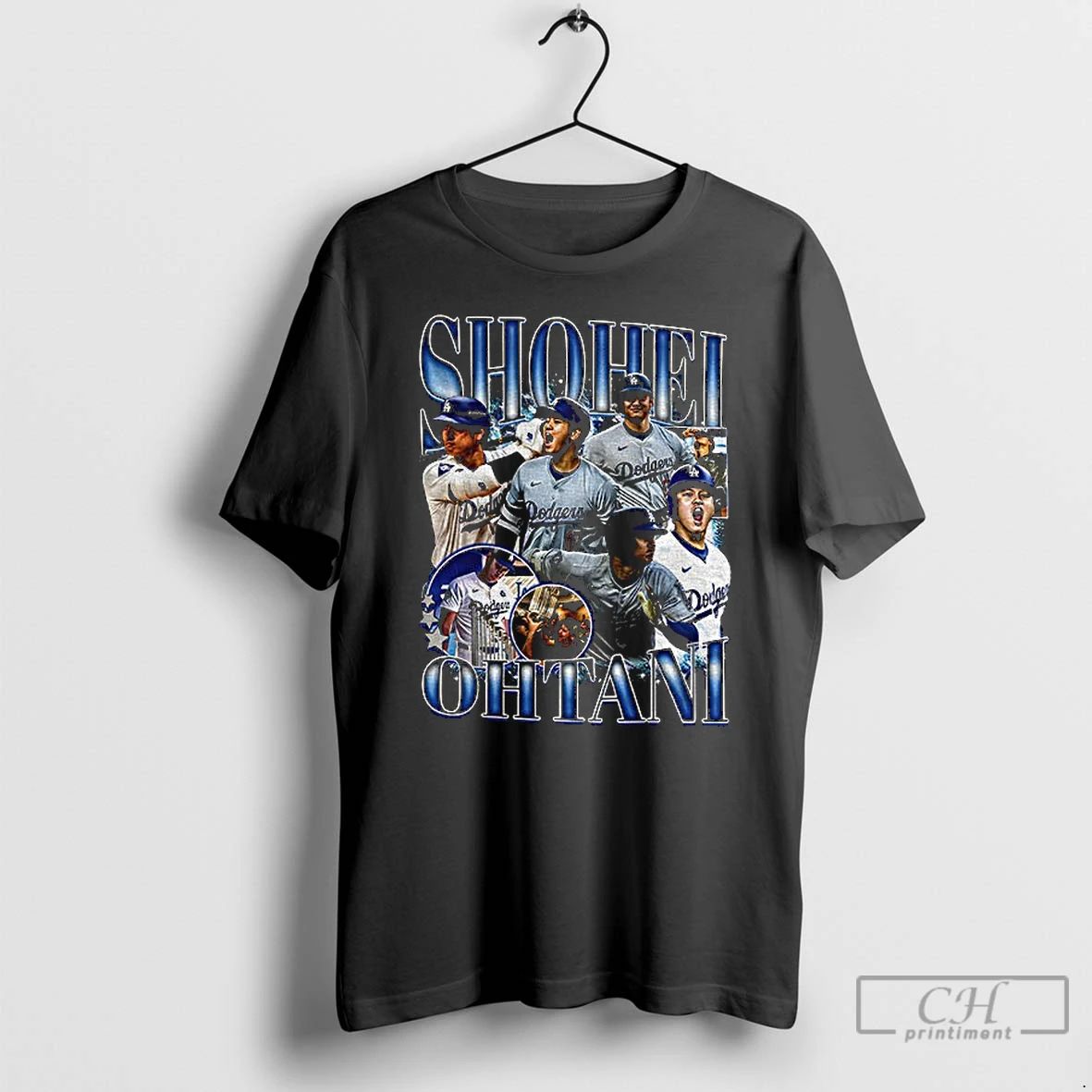 Classic Fan Inspired Shohei Ohtani Dodgers Baseball Graphic T Shirts
