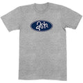 Men's Ash Retro Logo Slim Fit T-shirt Large Grey
