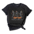 Fall Breeze and Autumn Leaves Shirt, Thanksgiving Family Shirt, Dancing Skeleton