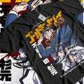Golden Kamuy T-Shirt Koito Schenka Japan Anime Grahic Tee Gift Shirt Black