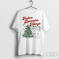 Premium Festive December Tidings Christmas Tree And Fireplace