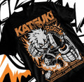 Katsuki Bakugo T-Shirt Manga My Hero Academia Anime Black Tshirt Tee Soft