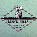 US Vintage Black Hills South Dakota Shirt Men's Small Jackalope Graphic T-Shirt