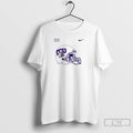 Premium Tcu Horned Frogs Football Helmet 2 Sided T Shirts