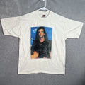 Vintage 90s Mel Gibson Braveheart Movie Promo T Shirt Adult XL White Mens