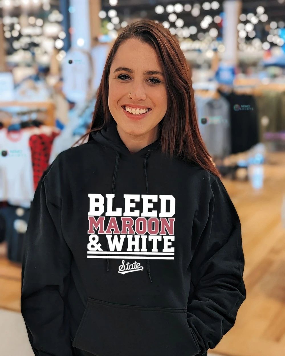 Mississippi State Bulldogs Bleed Maroon And White shirt
