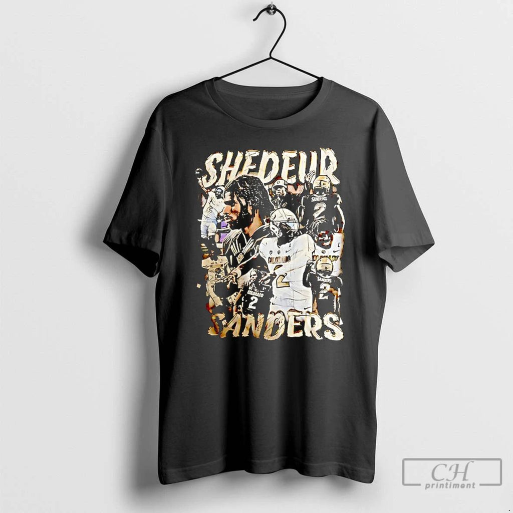 Classic Shedeur Sanders 2 Honor In Colorado Buffaloes Graphic T Shirts