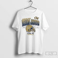 Classic Georgia Tech Yellow Jackets Football Helmet Grid Sting Em Atlanta Ga T Shirts